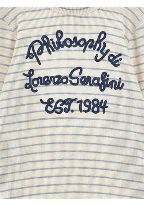 T-shirt con logo PHILOSOPHY KIDS | I1H605 82150252